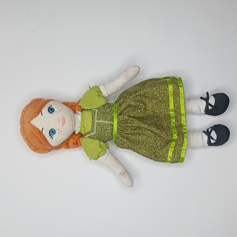 RARE-Disney Frozen Broadway Musical Anna Plush Doll From The Town of Arendelle